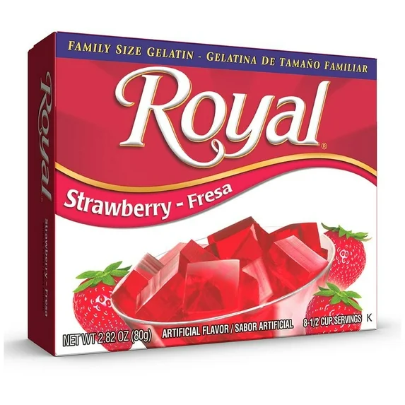 Royal Gelatina Fresa 2.82 oz